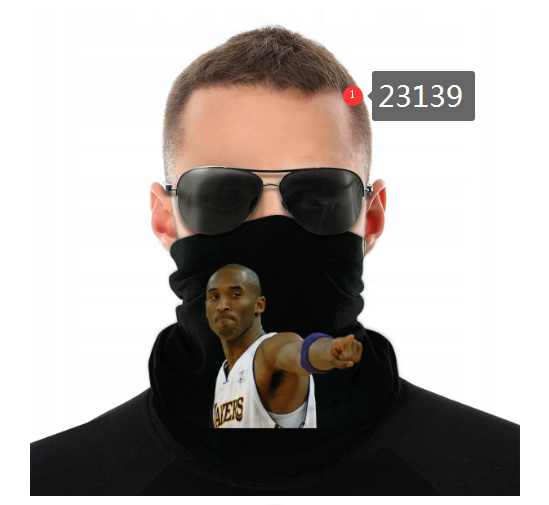 NBA 2021 Los Angeles Lakers #24 kobe bryant 23139 Dust mask with filter->->Sports Accessory